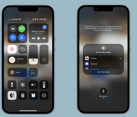 上街苹果15维修分享iPhone15录制屏幕时如何录制音频 