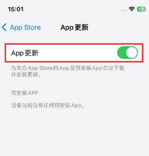 上街苹果15维修中心如何让iPhone15APP自动更新