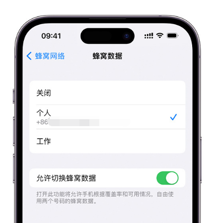 上街苹果维修服务分享如何在iPhone上使用双卡 