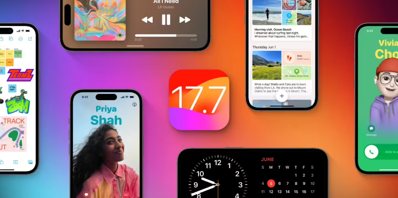 上街苹果手机维修分享苹果 iOS / iPadOS 17.7.1 正式版推送 